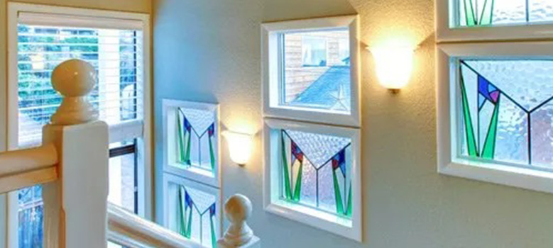 How to Display Stained Glass on Wall