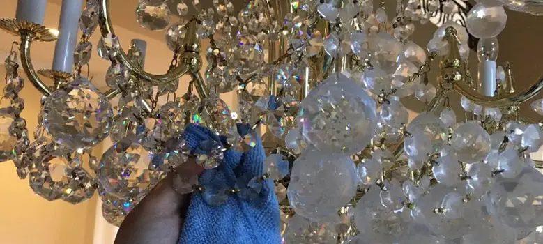 How To Clean Crystal Chandelier With Vinegar