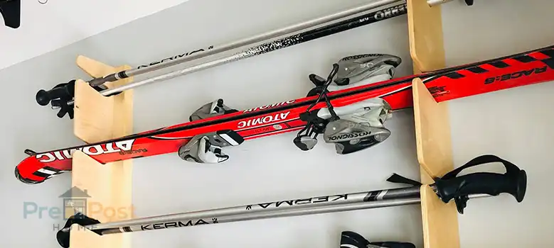 How to Hang Water Skis on Wall