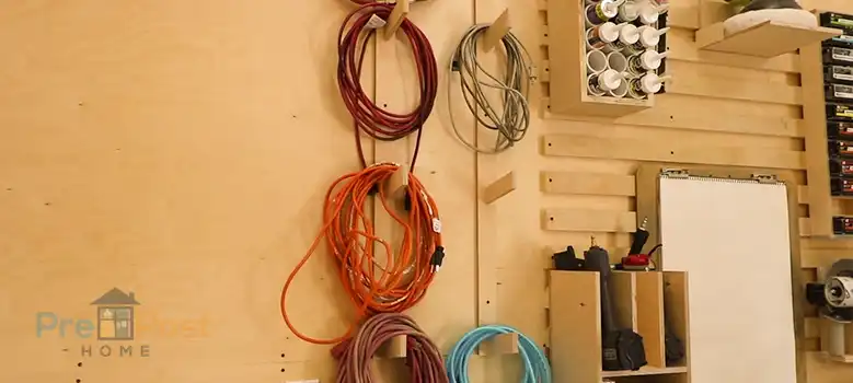 How to Hang Extension Cords on Wall