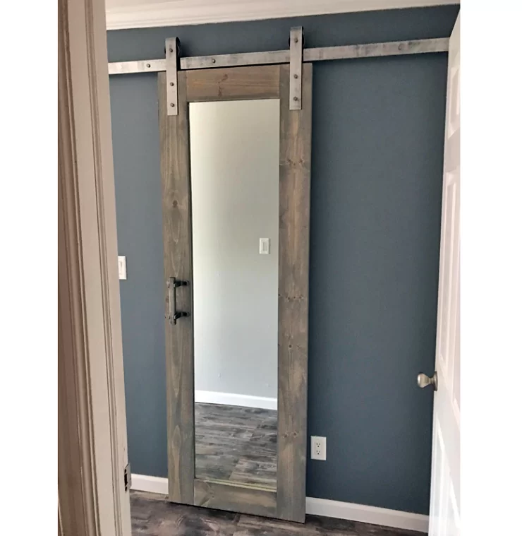 Space-Saving Bedroom Door