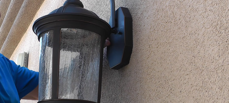 How to Install an Exterior Light Fixture on Stucco