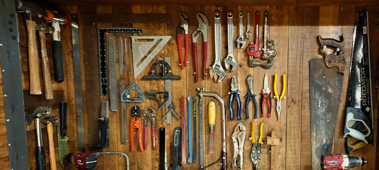 How to Hang Tools on Wall