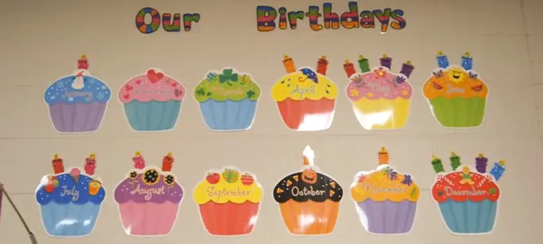 Birthday Wall Ideas for Daycare