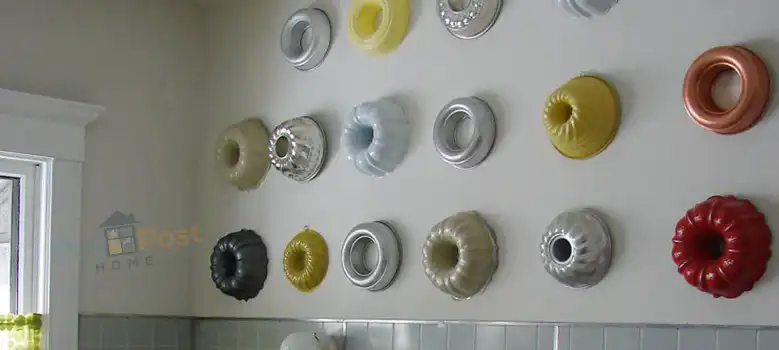 How to Hang Bundt Pans on Wall