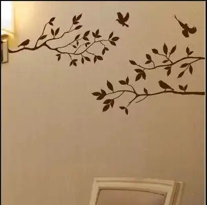 Birds On A Branch Wall Stickers for Bedroom